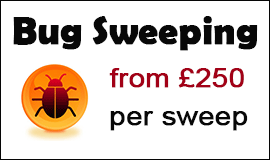 Bug Sweeping Cost in Trowbridge